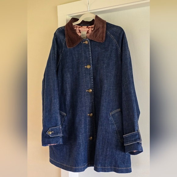 Maeve Denim Barn Coat - Picture 6 of 7